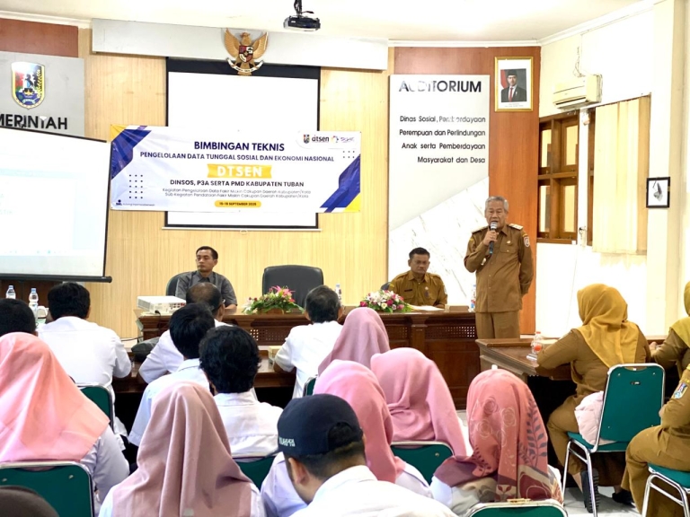 Wabup Joko Berharap: Validasi Data Jadi Acuan Penting Kebijakan Tuban